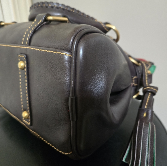 Dooney & Bourke Florentine Mini Satchel/Color: Brown T'moro - Picture 7 of 12